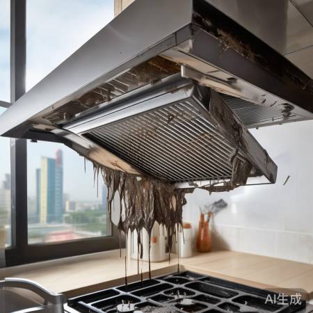 美的油烟机维修售后服务维修科普:油烟机电机自动转不动的原因及解决方法