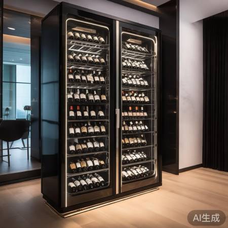 帝玛斯酒柜全天候维护中心阐明♛红酒展示酒柜：高端商务空间必备美学之选