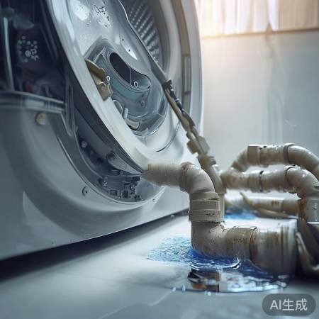 美诺洗衣机服务全天候保障传授↑美的洗衣机排污口漏水怎么办？快速解决攻略