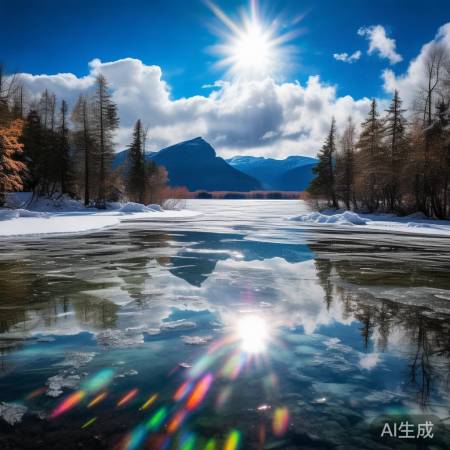 沃尔姆壁挂炉专业客服支持教大家：赛里木湖冰推美景，视觉盛宴养眼之旅