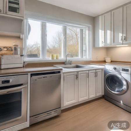 扬子洗衣机400维修服务咨询分解:洗碗机与洗衣机摆放距离：影响家居生活的小细节