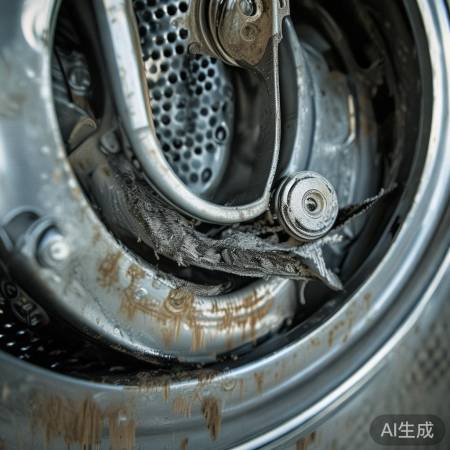 冰熊洗衣机品牌客服中心解析，洗衣机外圈皮带清洗的重要性