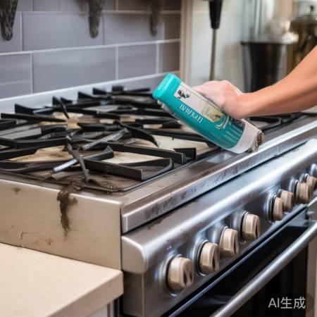 弗兰卡燃气灶品牌总部客服梳理—顽固燃气灶清洁妙招,轻松焕然一新