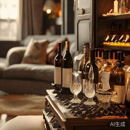 百凯伦红酒柜电话咨询阐释♫酒柜必备饰品：时尚首饰品摆件红酒架推荐